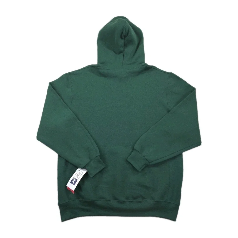 Vintage Russell Athletic Hoodie‎ Mens XL Sweatshirt Y2K Green